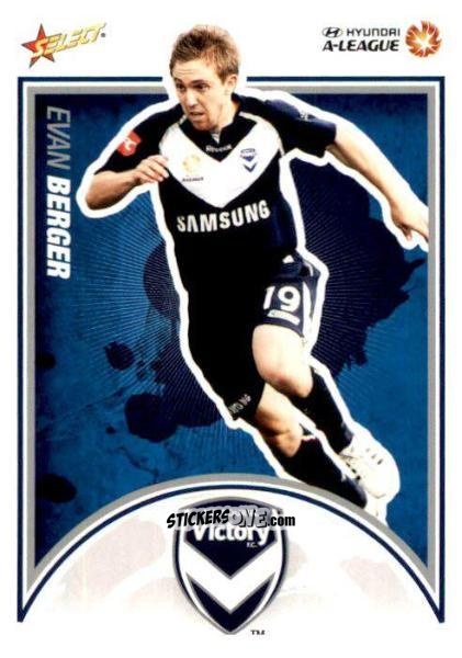 Cromo Evan Berger - Hyundai A-League 2009-2010 n. 52 - Select