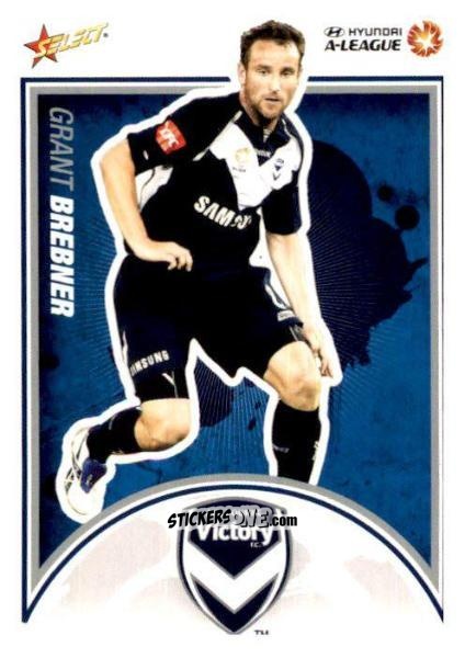 Sticker Grant Brebner - Hyundai A-League 2009-2010 n. 53 - Select