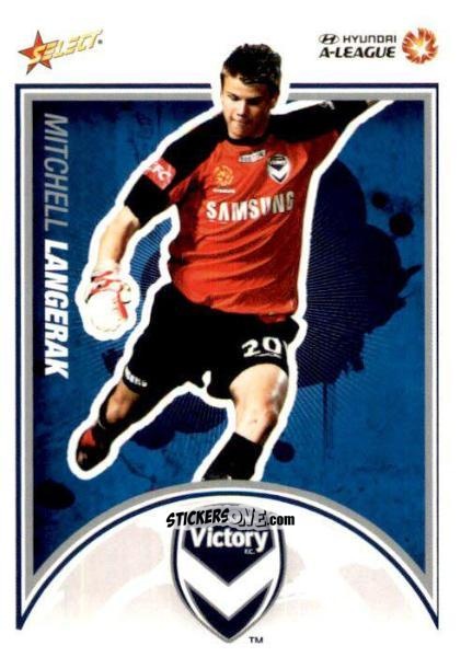 Cromo Mitchell Langeraj - Hyundai A-League 2009-2010 n. 57 - Select