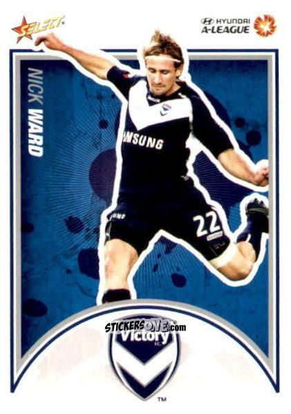 Cromo Nick Ward - Hyundai A-League 2009-2010 n. 61 - Select