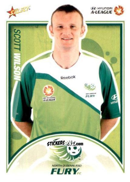 Figurina Scott Wilson - Hyundai A-League 2009-2010 n. 77 - Select