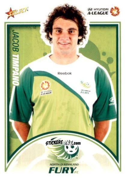 Cromo Jacob Timpano - Hyundai A-League 2009-2010 n. 80 - Select