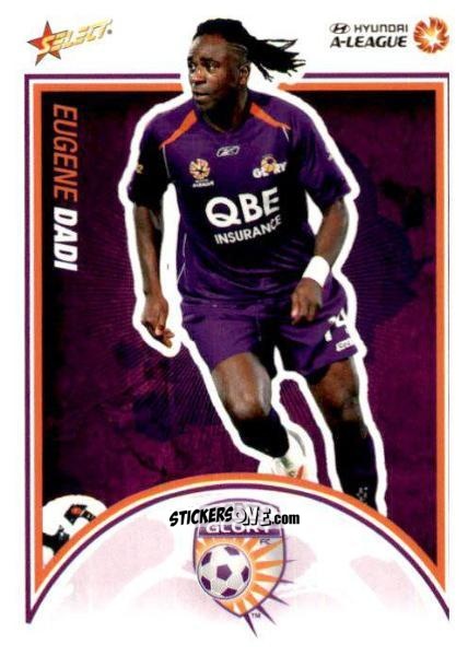 Cromo Jacob Burns - Hyundai A-League 2009-2010 n. 90 - Select