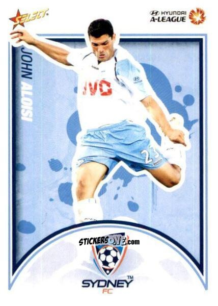 Sticker John Aloisi - Hyundai A-League 2009-2010 n. 99 - Select