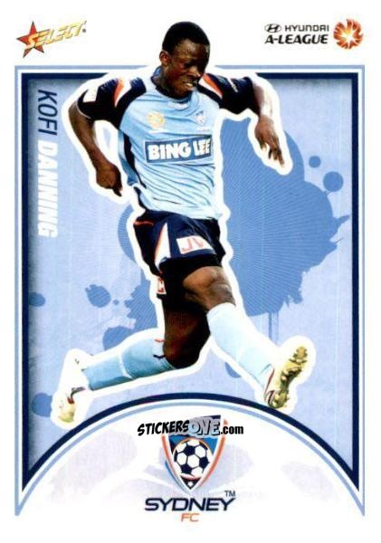 Cromo Kofi Danning - Hyundai A-League 2009-2010 n. 103 - Select