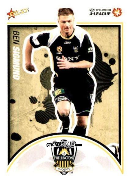 Cromo Ben Sigmund - Hyundai A-League 2009-2010 n. 117 - Select
