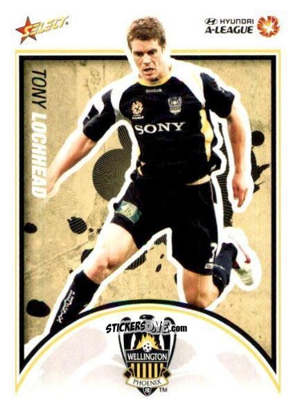 Cromo Tony Lochhead - Hyundai A-League 2009-2010 n. 118 - Select