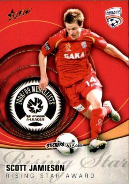 Cromo Scott Jamieson (Rising Star Award) - Hyundai A-League 2009-2010 n. A2 - Select