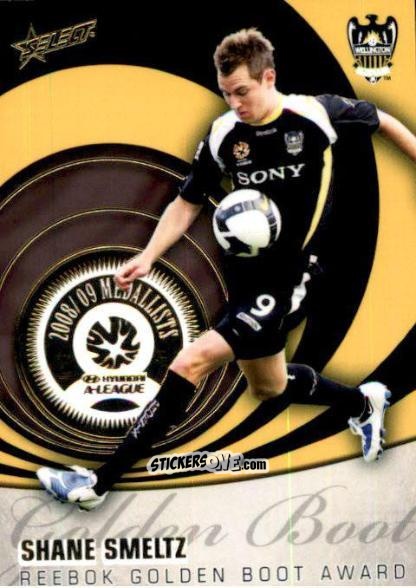 Cromo Shane Smeltz (Golden Boot Award) - Hyundai A-League 2009-2010 n. A4 - Select