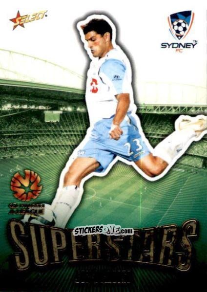 Sticker John Aloisi - Hyundai A-League 2009-2010 n. AS14 - Select