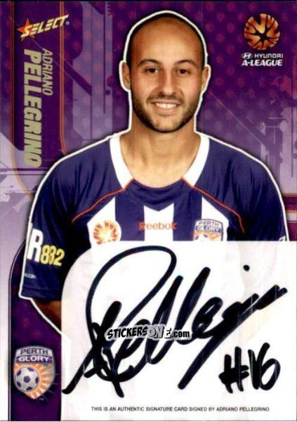 Cromo Adriano Pellegrino - Hyundai A-League 2009-2010 n. SC8 - Select