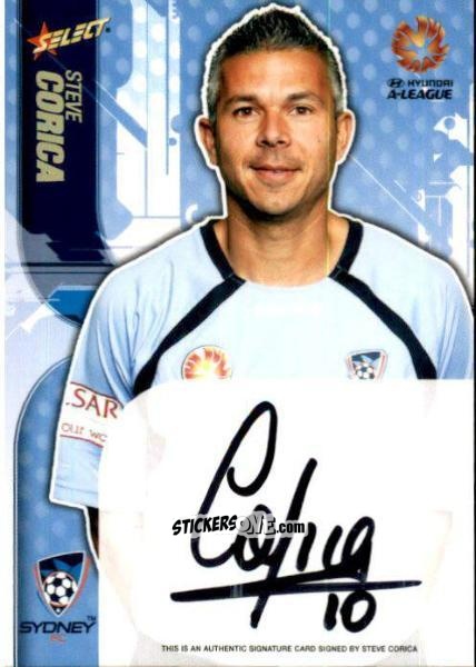 Sticker Steve Corica - Hyundai A-League 2009-2010 n. SC9 - Select