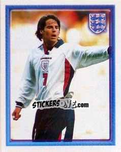 Figurina Jamie Redknapp (vs South Africa Friendly) - England 1998 n. 67 - Merlin