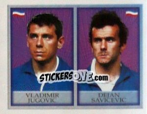 Cromo Vladimir Jugovic / dejan Savicevic - England 1998 n. 273 - Merlin