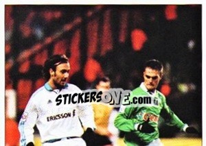 Cromo 16 Décembre 1999: ASSE - OM (puzzle 1) - Association Sportive de Saint-Étienne 2000-2001 n. 141 - Panini