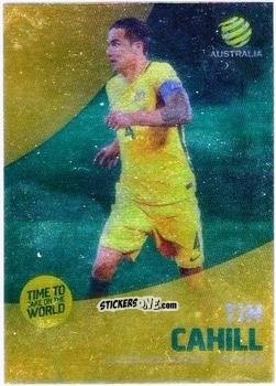 Sticker Tim Cahill - Football Australia Trading Cards 2017-2018 n. 3s - Tap'N'Play