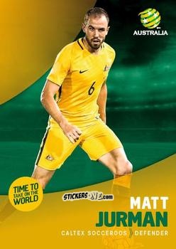 Cromo Matt Jurman - Football Australia Trading Cards 2017-2018 n. 8 - Tap'N'Play