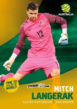 Cromo Mitch Langerak - Football Australia Trading Cards 2017-2018 n. 10 - Tap'N'Play