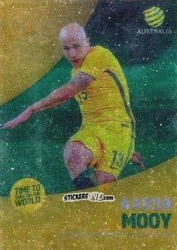Figurina Aaron Mooy - Football Australia Trading Cards 2017-2018 n. 14s - Tap'N'Play