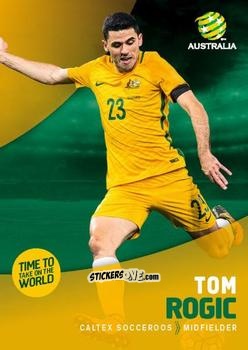 Cromo Tom Rogic - Football Australia Trading Cards 2017-2018 n. 15 - Tap'N'Play