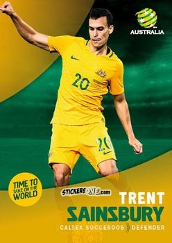 Cromo Trent Sainsbury - Football Australia Trading Cards 2017-2018 n. 17 - Tap'N'Play