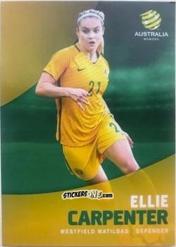 Cromo Ellie Carpenter - Football Australia Trading Cards 2017-2018 n. 25 - Tap'N'Play