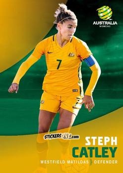 Figurina Steph Catley - Football Australia Trading Cards 2017-2018 n. 26 - Tap'N'Play