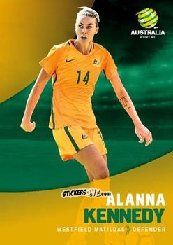 Figurina Alanna Kennedy - Football Australia Trading Cards 2017-2018 n. 33 - Tap'N'Play