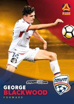 Sticker George Blackwood - Football Australia Trading Cards 2017-2018 n. 43 - Tap'N'Play