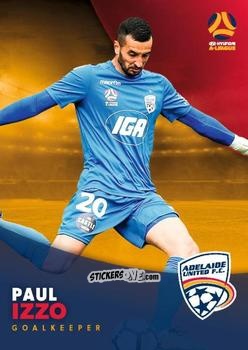 Sticker Paul Izzo - Football Australia Trading Cards 2017-2018 n. 49 - Tap'N'Play