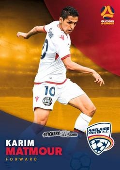Sticker Karim Matmour - Football Australia Trading Cards 2017-2018 n. 53 - Tap'N'Play