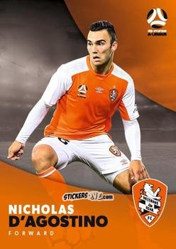 Figurina Nicholas D'Agostino - Football Australia Trading Cards 2017-2018 n. 60 - Tap'N'Play
