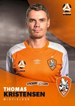 Figurina Thomas Kristensen - Football Australia Trading Cards 2017-2018 n. 65 - Tap'N'Play