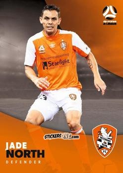 Sticker Jade North - Football Australia Trading Cards 2017-2018 n. 68 - Tap'N'Play