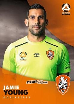 Figurina Jamie Young - Football Australia Trading Cards 2017-2018 n. 72 - Tap'N'Play
