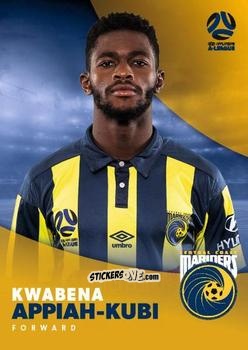 Figurina Kwabena Appiah-Kubi - Football Australia Trading Cards 2017-2018 n. 73 - Tap'N'Play