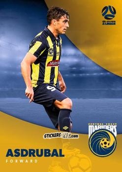 Figurina Asdrúbal - Football Australia Trading Cards 2017-2018 n. 74 - Tap'N'Play