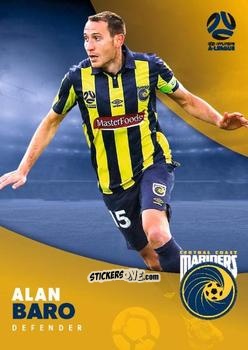 Figurina Alan Baró - Football Australia Trading Cards 2017-2018 n. 75 - Tap'N'Play