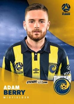 Figurina Adam Berry - Football Australia Trading Cards 2017-2018 n. 76 - Tap'N'Play