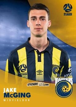 Figurina Jake McGing - Football Australia Trading Cards 2017-2018 n. 84 - Tap'N'Play