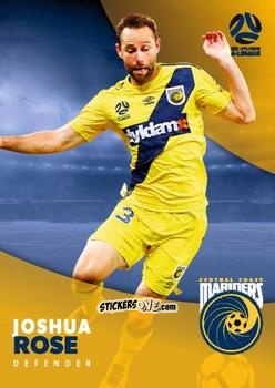 Figurina Joshua Rose - Football Australia Trading Cards 2017-2018 n. 86 - Tap'N'Play