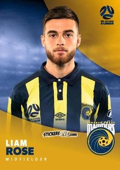 Figurina Liam Rose - Football Australia Trading Cards 2017-2018 n. 87 - Tap'N'Play