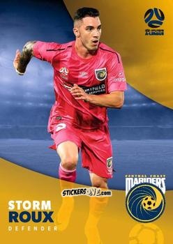 Figurina Storm Roux - Football Australia Trading Cards 2017-2018 n. 88 - Tap'N'Play