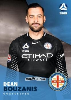 Figurina Dean Bouzanis - Football Australia Trading Cards 2017-2018 n. 89 - Tap'N'Play