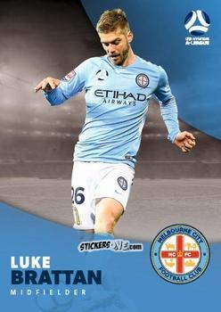 Cromo Luke Brattan - Football Australia Trading Cards 2017-2018 n. 90 - Tap'N'Play