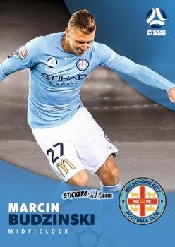 Sticker Marcin Budziński - Football Australia Trading Cards 2017-2018 n. 91 - Tap'N'Play