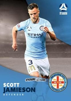 Sticker Scott Jamieson - Football Australia Trading Cards 2017-2018 n. 96 - Tap'N'Play