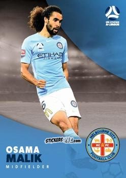 Figurina Osama Malik - Football Australia Trading Cards 2017-2018 n. 100 - Tap'N'Play