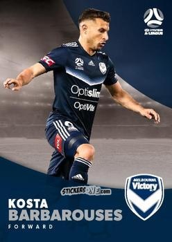 Cromo Kosta Barbarouses - Football Australia Trading Cards 2017-2018 n. 107 - Tap'N'Play