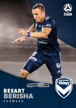 Sticker Besart Berisha - Football Australia Trading Cards 2017-2018 n. 108 - Tap'N'Play